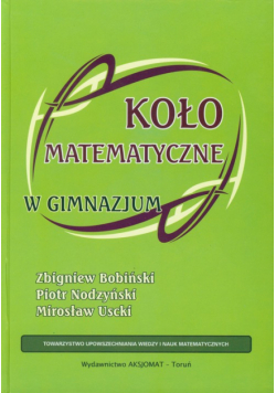 Koło matematyczne w gimnazjum