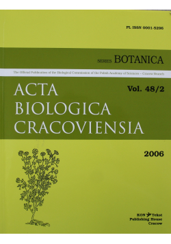 Acta Biologica Cracoviensia Vol 48 / 2