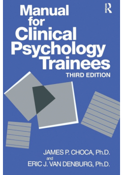 Manual For Clinical Psychology Trainees