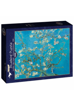 Puzzle 1000 Kwitnące drzewo migdałowca Vincent van