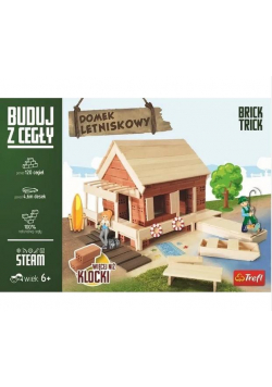 Brick Trick - Buduj z cegły Domek Letniskowy TREFL