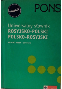 Uniwersalny słownik rosyjsko polski polsko rosyjski
