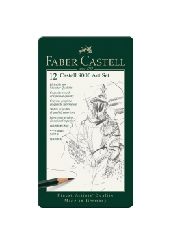Ołówek Castell 9000 Art 12szt FABER CASTELL