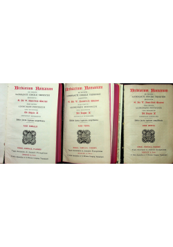 Breviarium Romanum 3 książki ok 1942 r