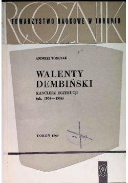 Walenty Dembiński kanclerz egzekucji