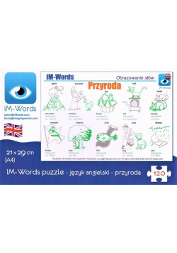 iM-Words Puzzle 120 Angielski - Przyroda