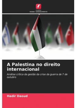 A Palestina no direito internacional