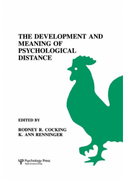 The Development and Meaning of Psychological Distance