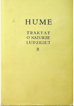 Traktat o naturze ludzkiej Tom 2