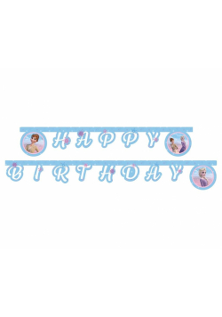 Banner Frozen 2: Wind Spirit - Happy Birthday