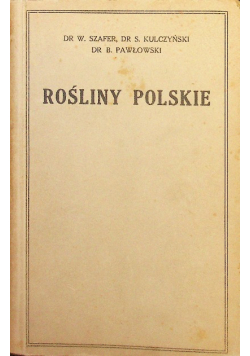 Rośliny Polskie 1924 r.