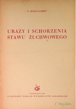 Urazy i schorzenia stawu żuchwowego