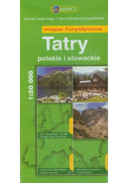 Tatry Polskie i Słowackie 1:50000