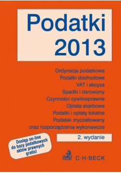 Podatki 2013