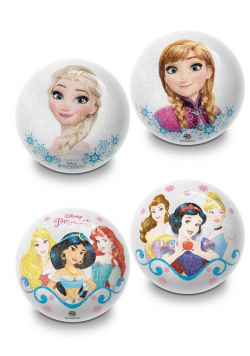 Piłka błyszcząca Frozen & Princess 10 cm