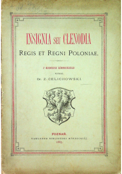Insignia seu Clenodia 1885 r.