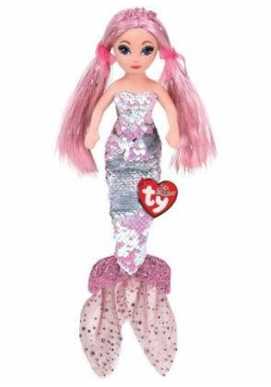 TY Mermaids Cora - różowa syrenka 45cm