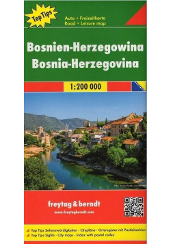 Mapa samochodowa - Bośnia i Hercegowina 1:200 000