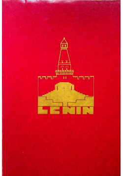 Lenin Wydanie Trzecie Reprint z 1930 r.