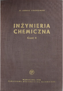 Inżynieria Chemiczna Część II