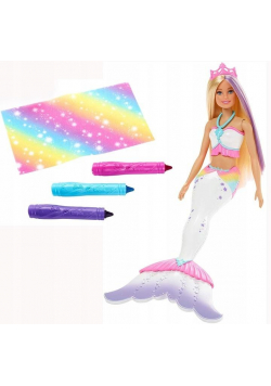 Barbie Dreamtopia. Syrenka kolorowa magia