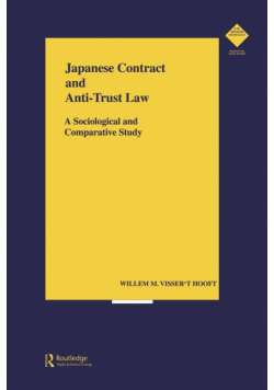 Japanese Contract and Anti-Trust Law
