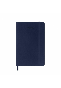 Kalendarz 2025 12M Moleskine P dzienny Sapphire Blue 9x14