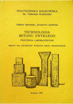 Technologia betonu zwykłego ćwiczenia labo