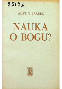 Nauka o Bogu?