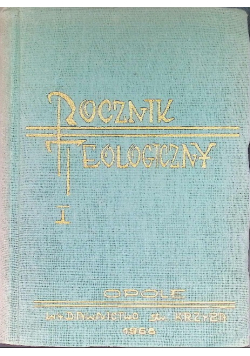Rocznik teologiczny, tom 1
