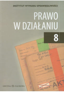 Prawo w działaniu tom 8 Sprawy karne