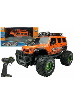 Auto R/C Jeep pomarańczowy 2.4G