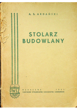 Stolarz budowlany