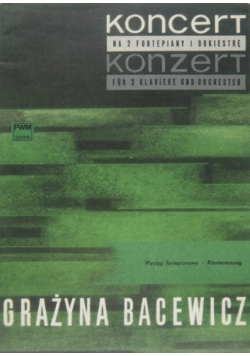 Koncert na 2 fortepiany i orkiestrę