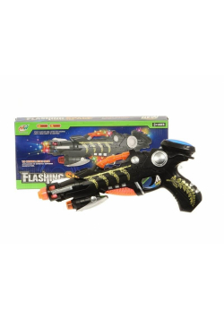 Pistolet na baterie światła 3D dźwięk