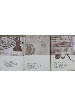 Historia dyplomacji Polskiej 3 tomy