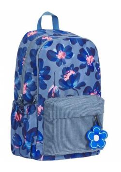 Plecak szkolny Bloom niebieski OXFORD