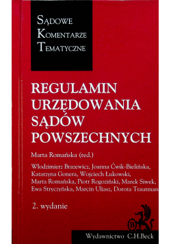 SKT Regulamin urzędowania sądów powszechnych