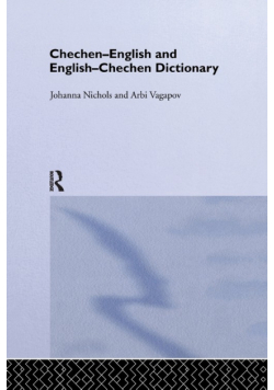 Chechen-English and English-Chechen Dictionary