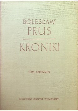 Prus Kroniki Tom 16
