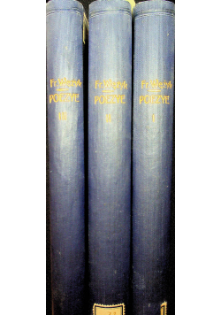 Poezye z pośmiertnych rękopisów zestaw 3 tomów 1878