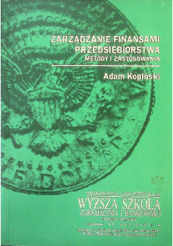 Zarządzanie finansami przedsiębiorstwa