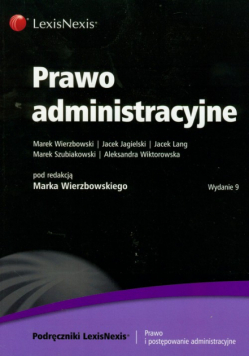 Lang Jacek - Prawo administracyjne