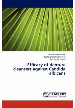 Efficacy of Denture Cleansers Against Candida Albicans