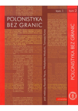 Polonistyka bez granic, t.1 i t.2