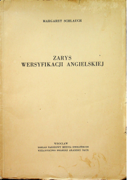 Zarys wersyfikacji angielskiej