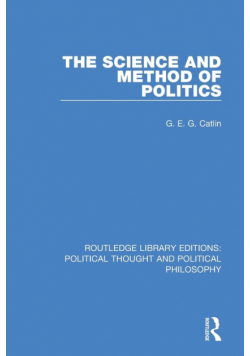 The Science and Method of Politics