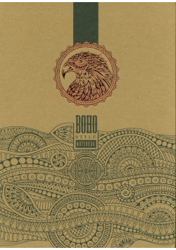 Notatnik ozdobny Boho Style 80 stron w linie