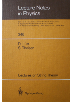 Lecture Notes in Physics 346