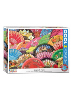 Puzzle 1000 Kolory świata, Hiszpańskie wachlarze